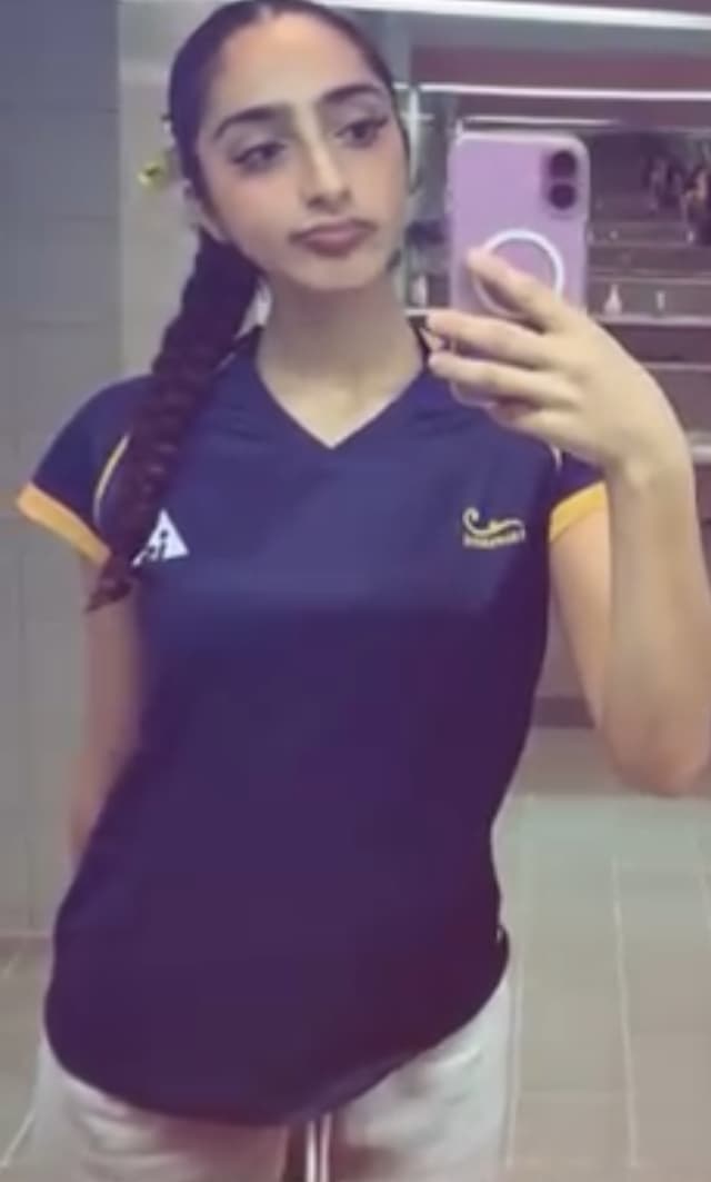 Anita in water polo kit